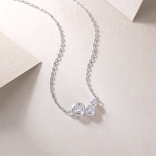 Moissanite Pendant Necklace