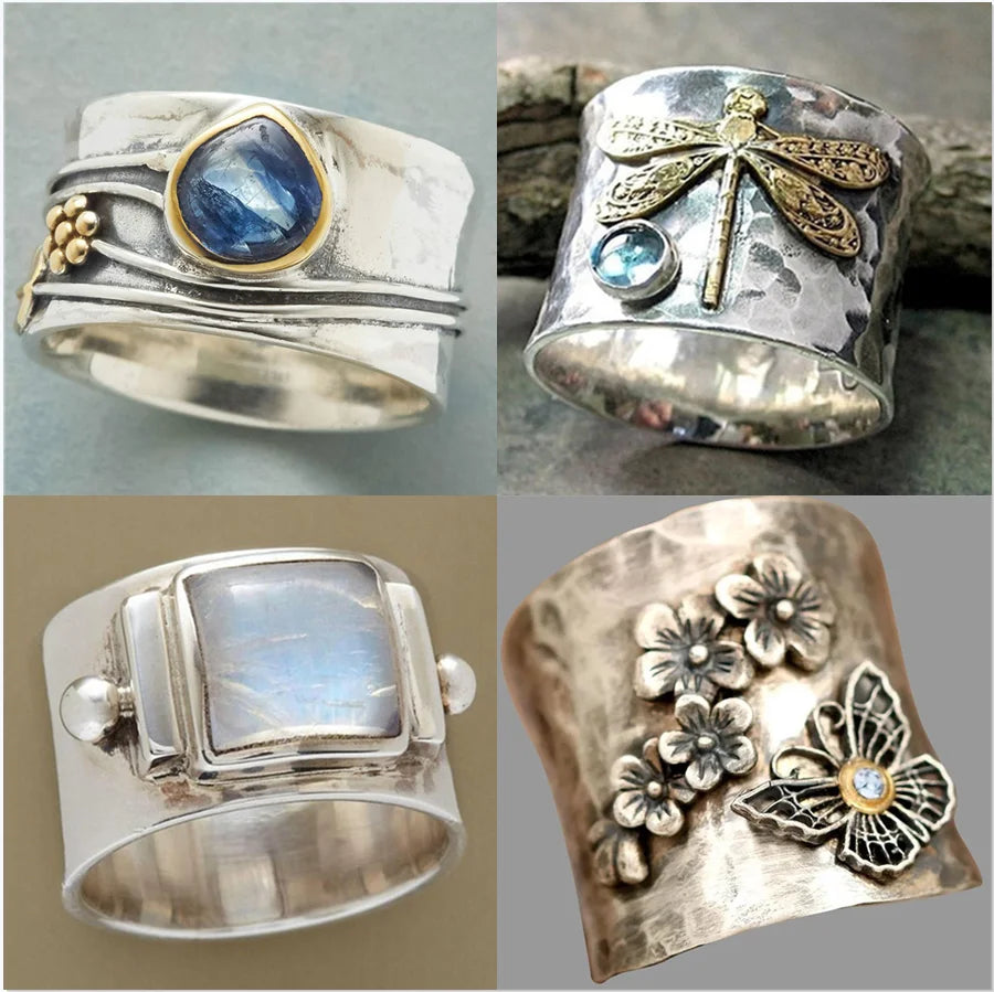 Retro Style Rings
