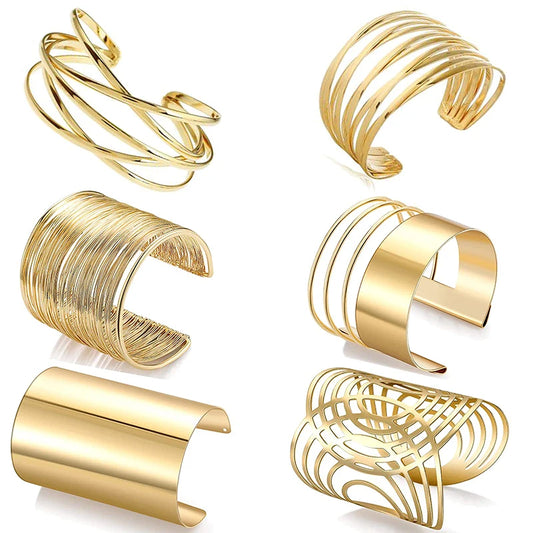 6 Pcs Wrap Bangles